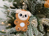 SKZOO Gingerbread Plush Keychain Ornament