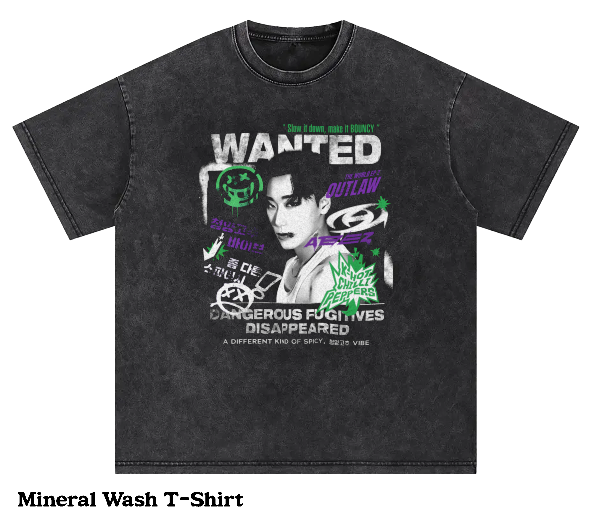 Ateez Bouncy Wanted Poster Shirts & Hoodies