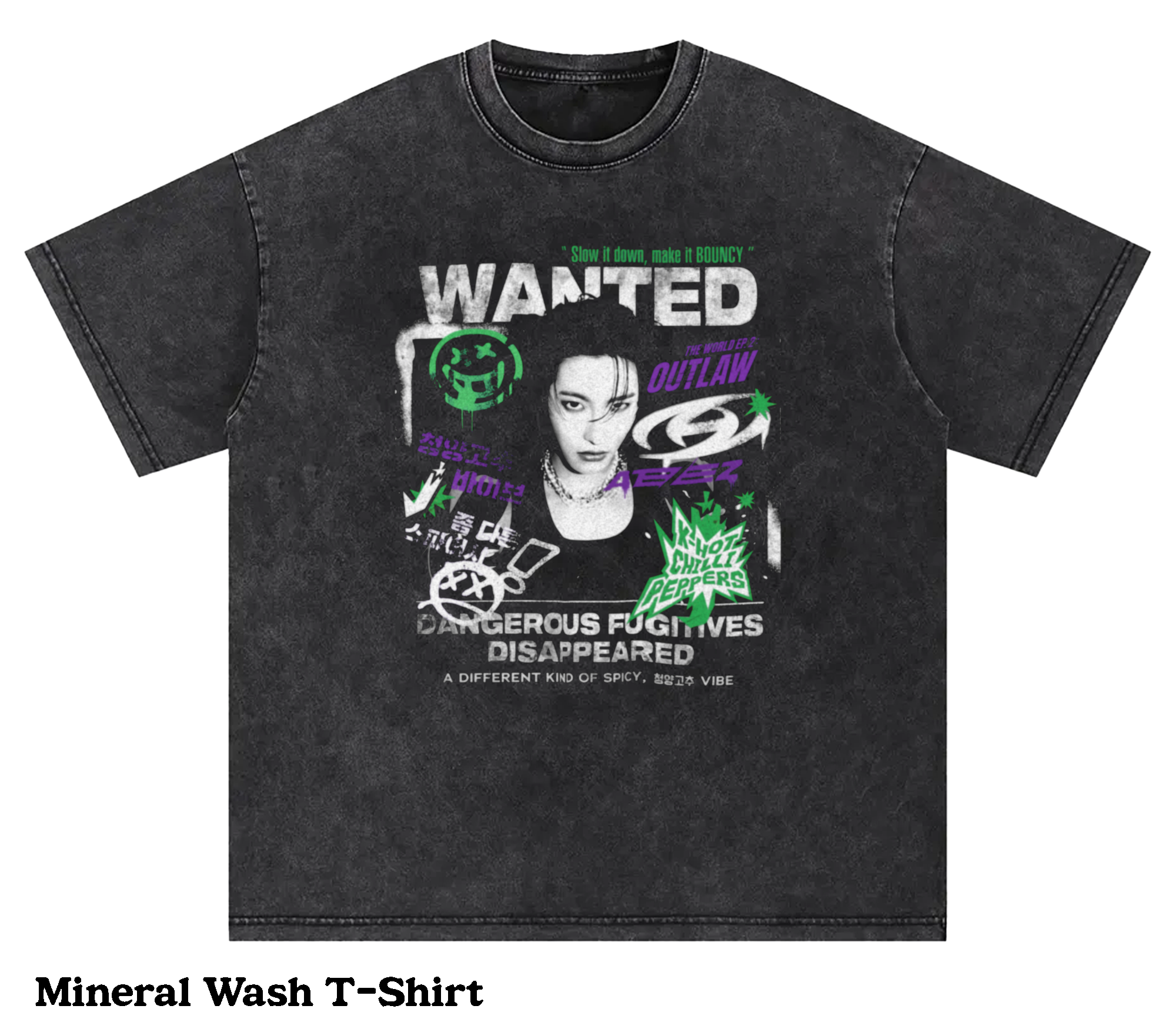 Ateez Bouncy Wanted Poster Shirts & Hoodies