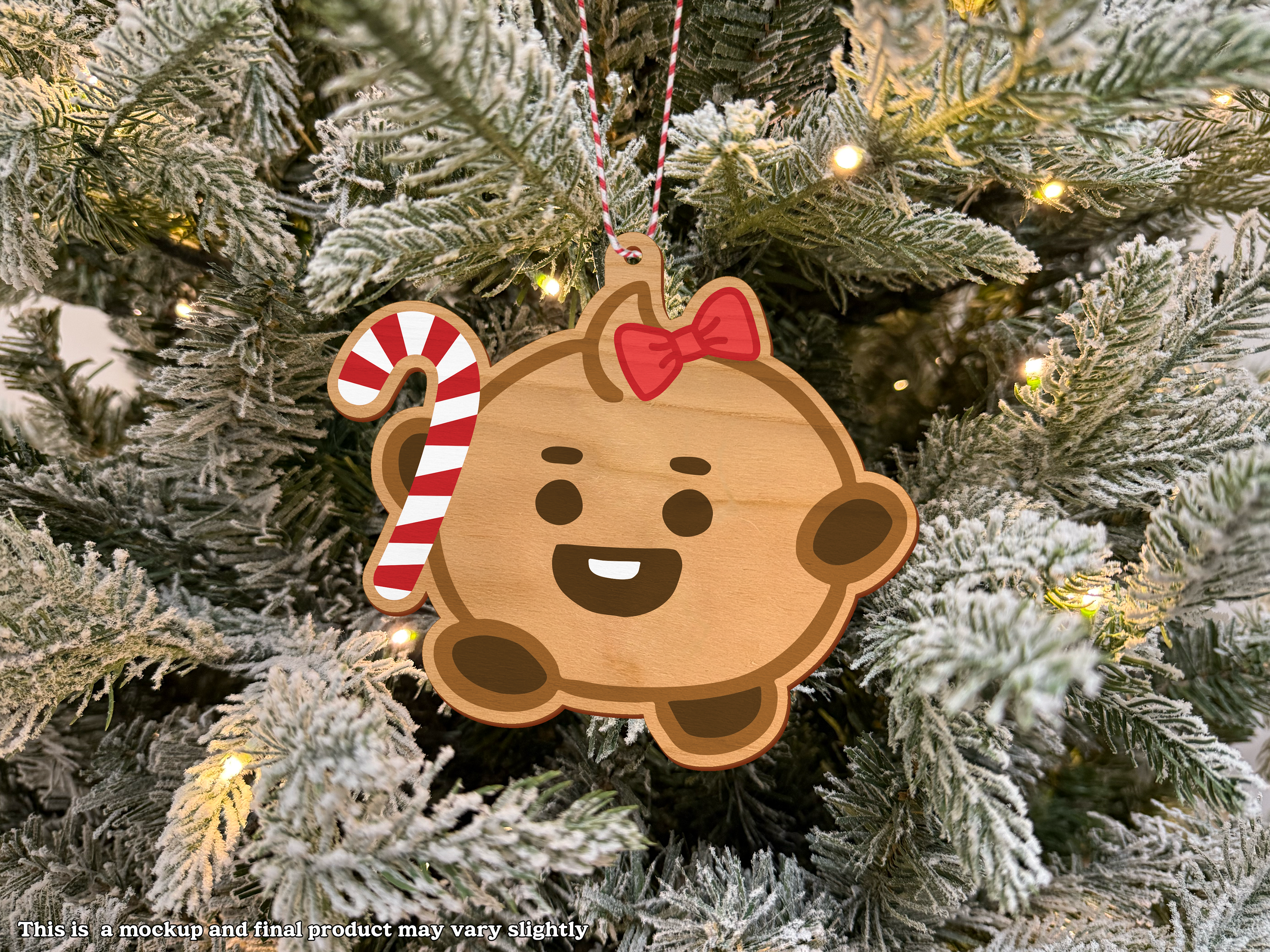 BTS Wooden Ornaments - Pre-Order