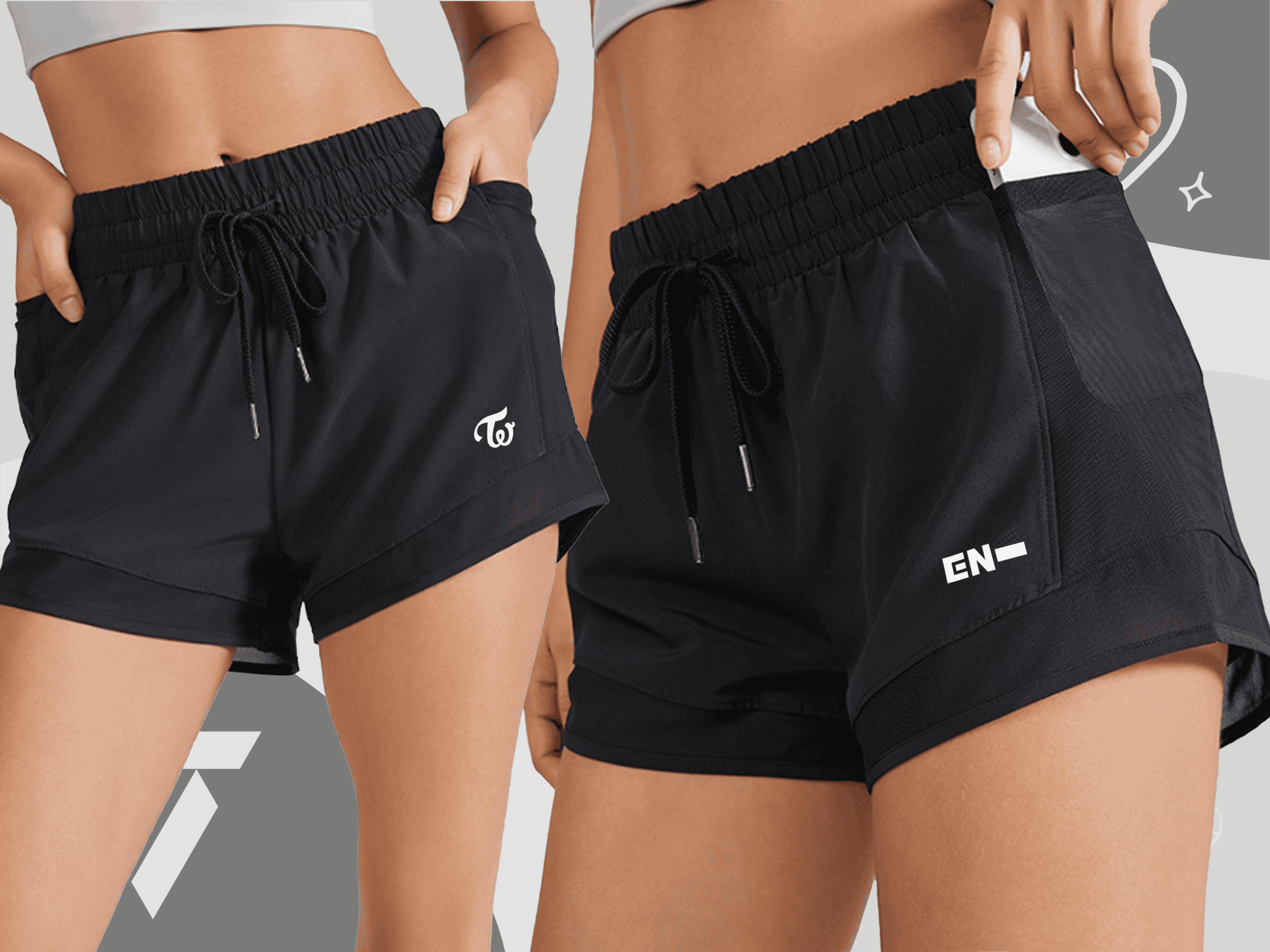 Mesh Side Pocket Everyday Shorts