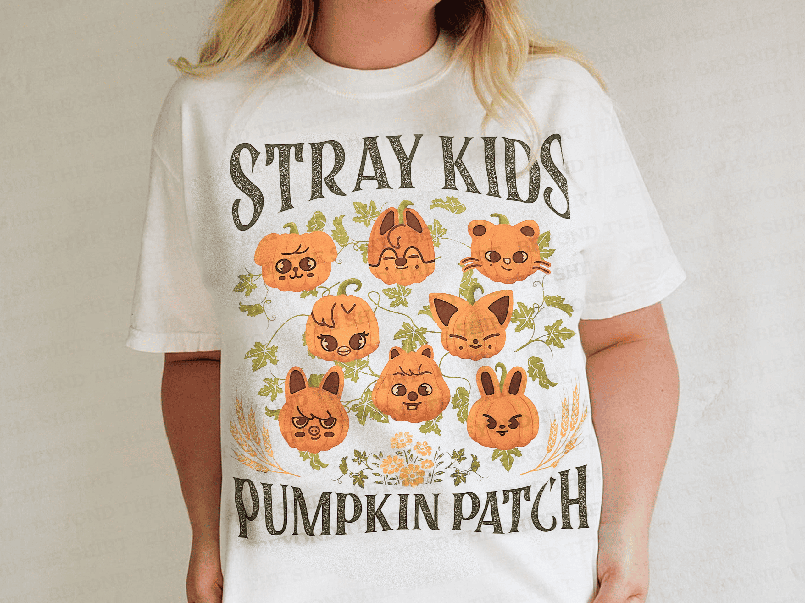 SKZOO Pumpkin Fall Halloween T-Shirts