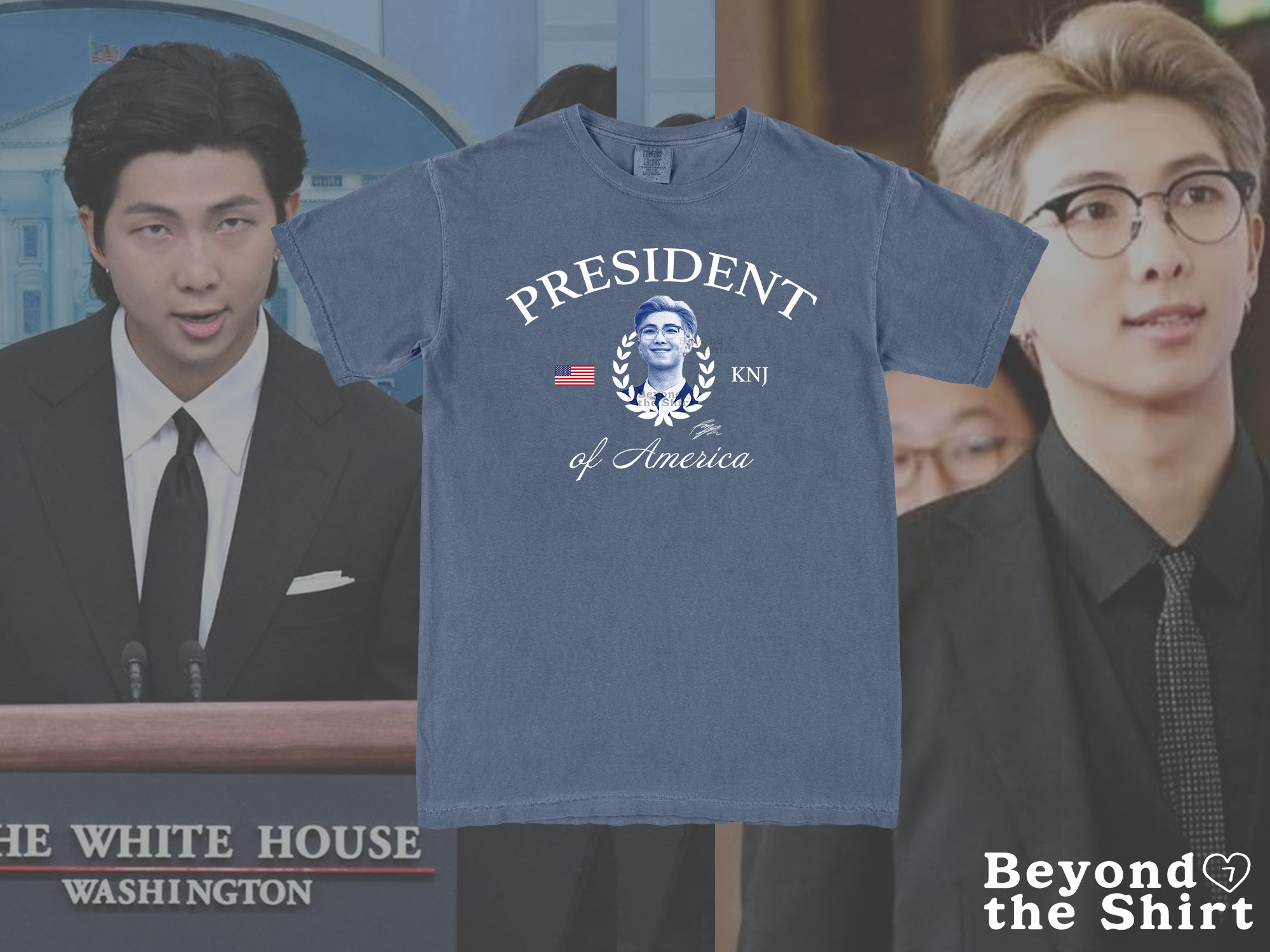 Namjoon President of America T-Shirts