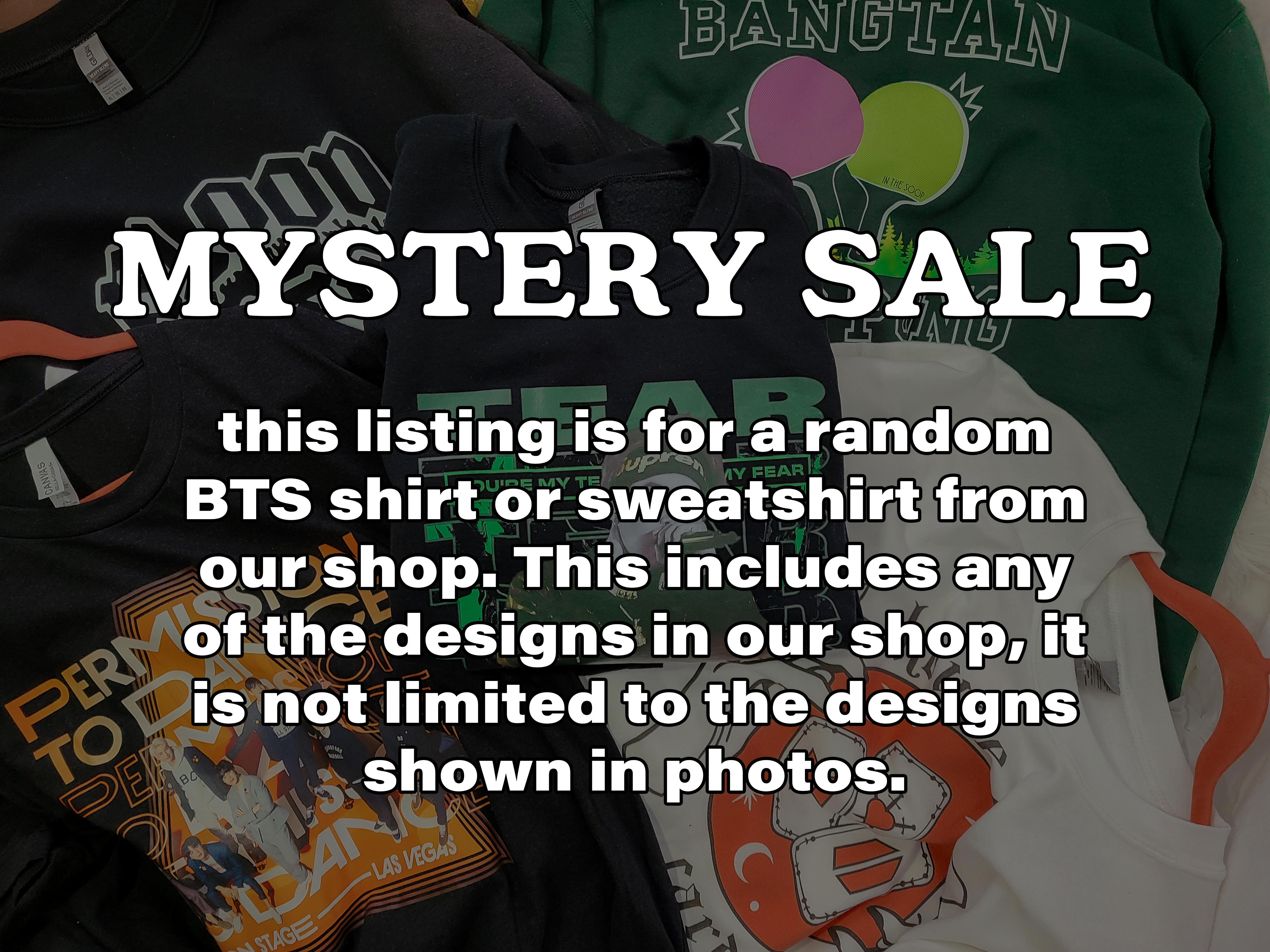 BTS Mystery Shirt, Sweatshirt, or Hoodie