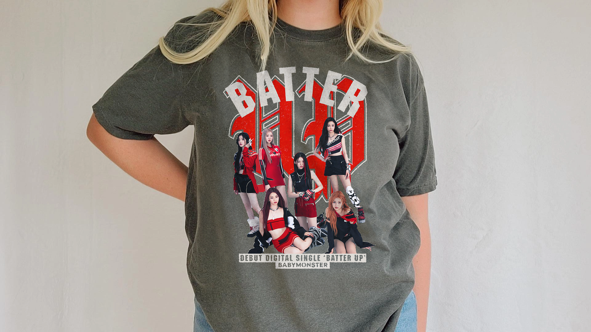 Baby Monster Batter Up Group Shot Shirts and Sweatshirts