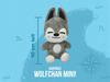 WolfChan Mini Seated Plushie