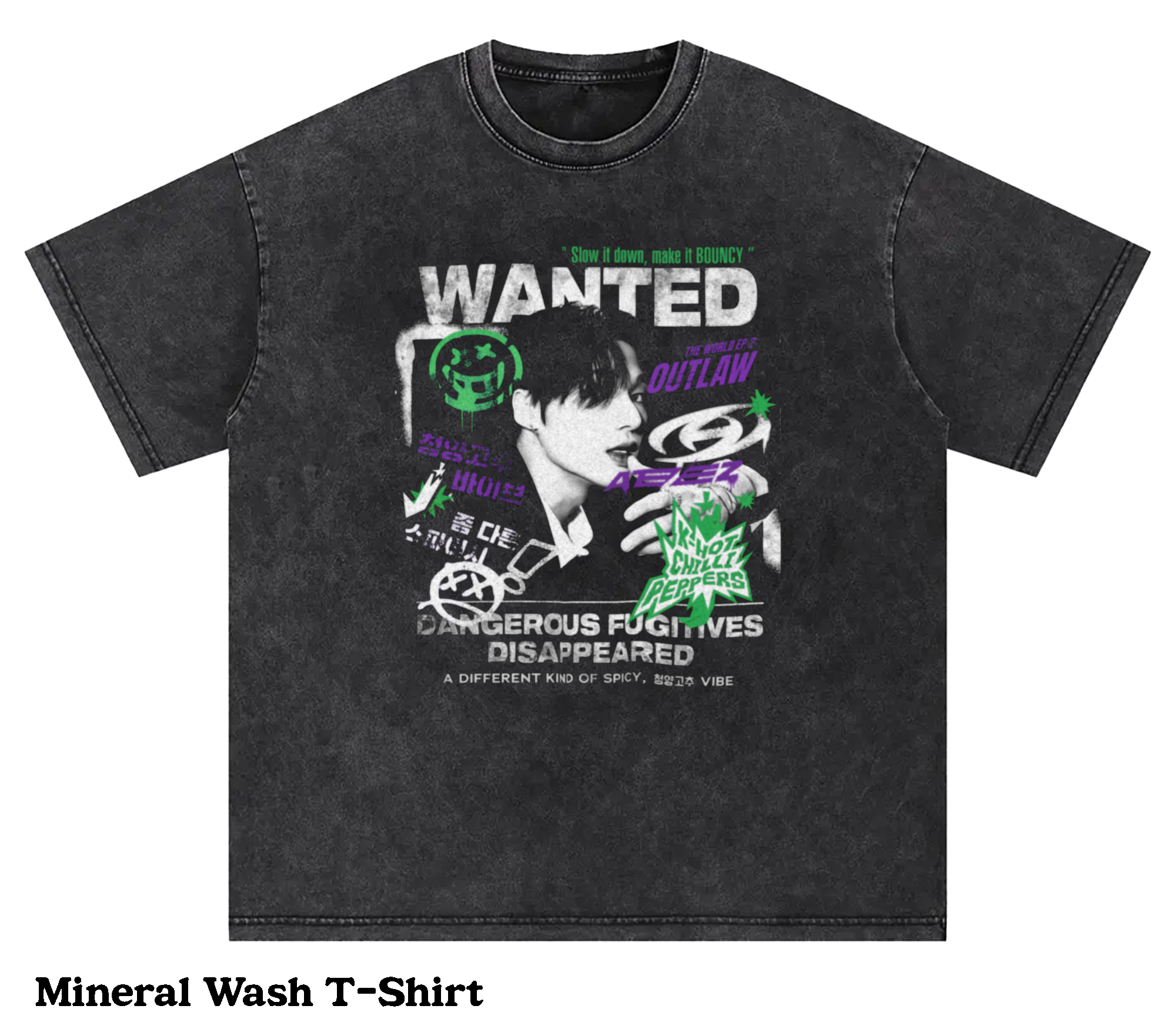 Ateez Bouncy Wanted Poster Shirts & Hoodies