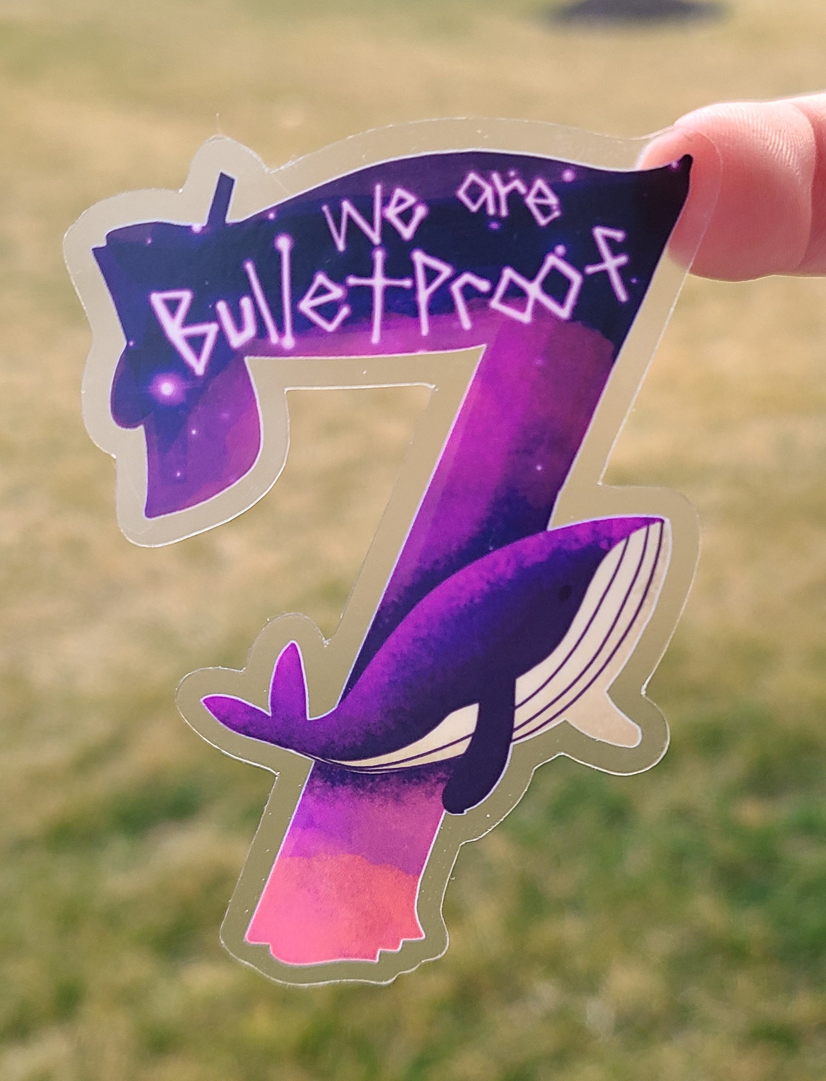 We Are Together Bulletproof Sticker