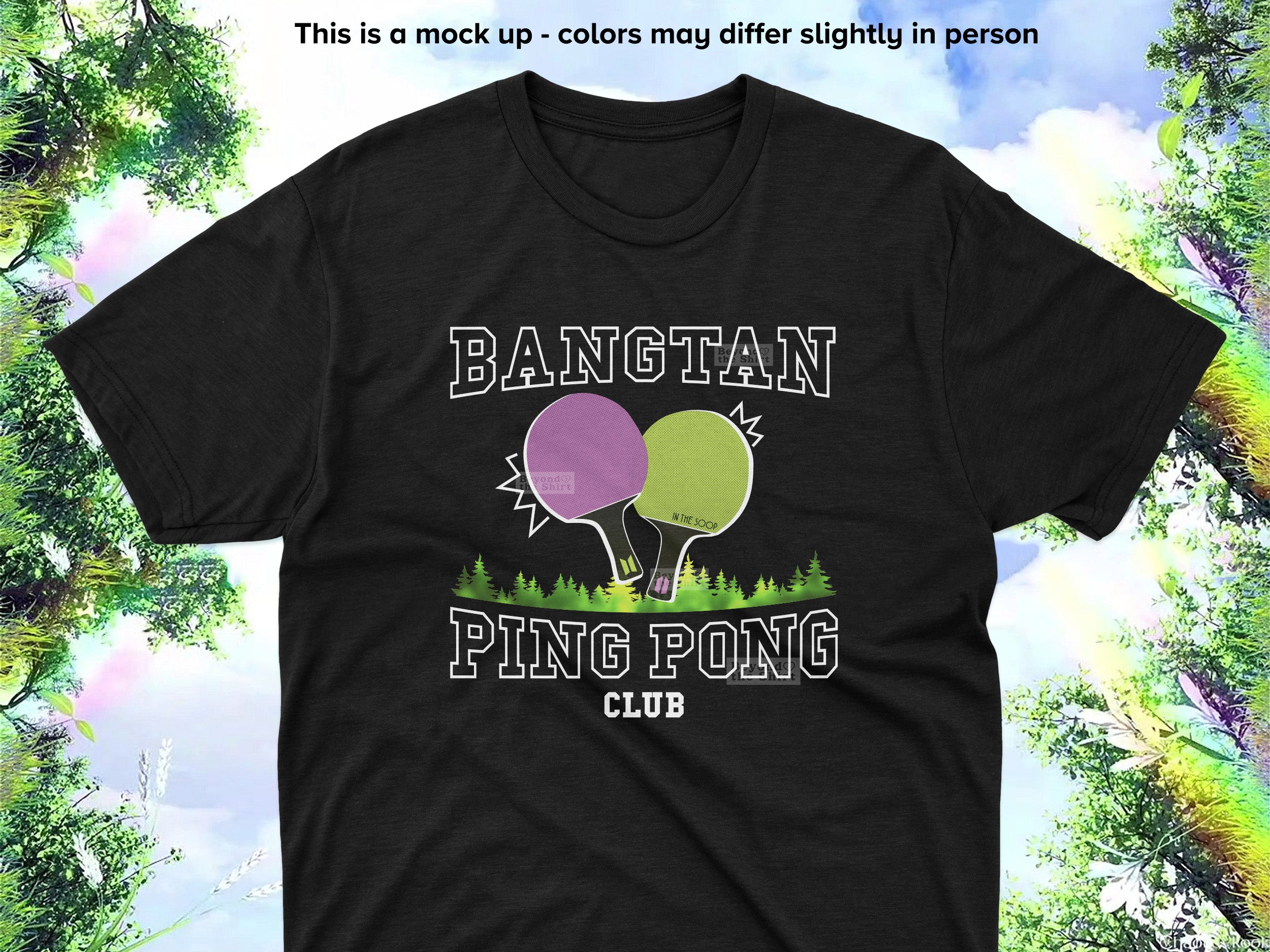 Bangtan Ping Pong Club Shirts and Hoodies