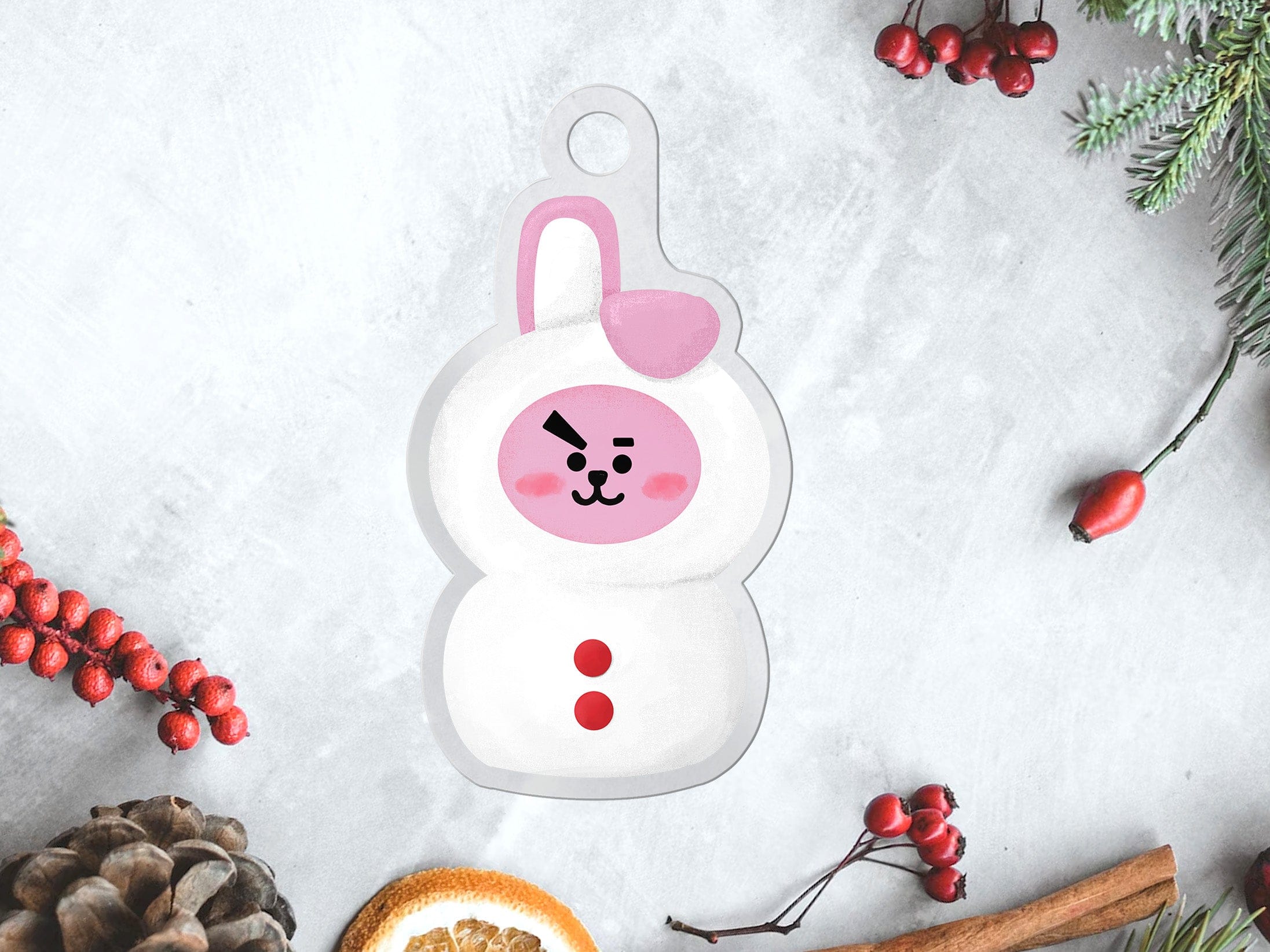 Snowmen BT21 Ornaments
