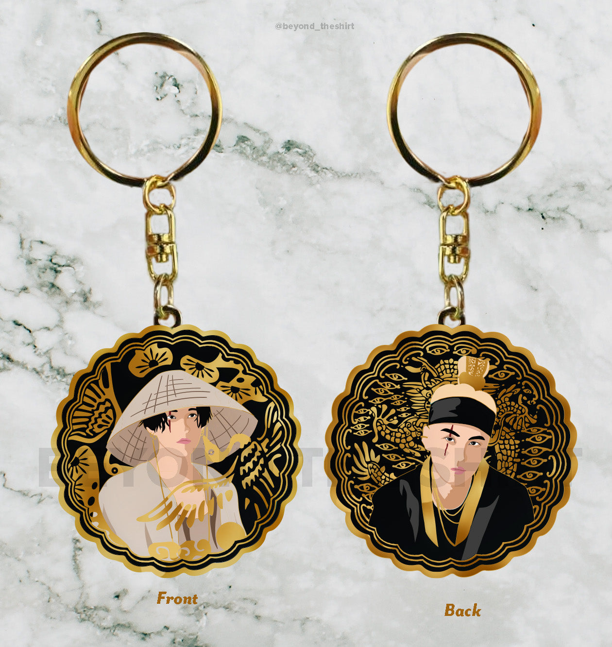 Daechwita Hard Enamel Keychain