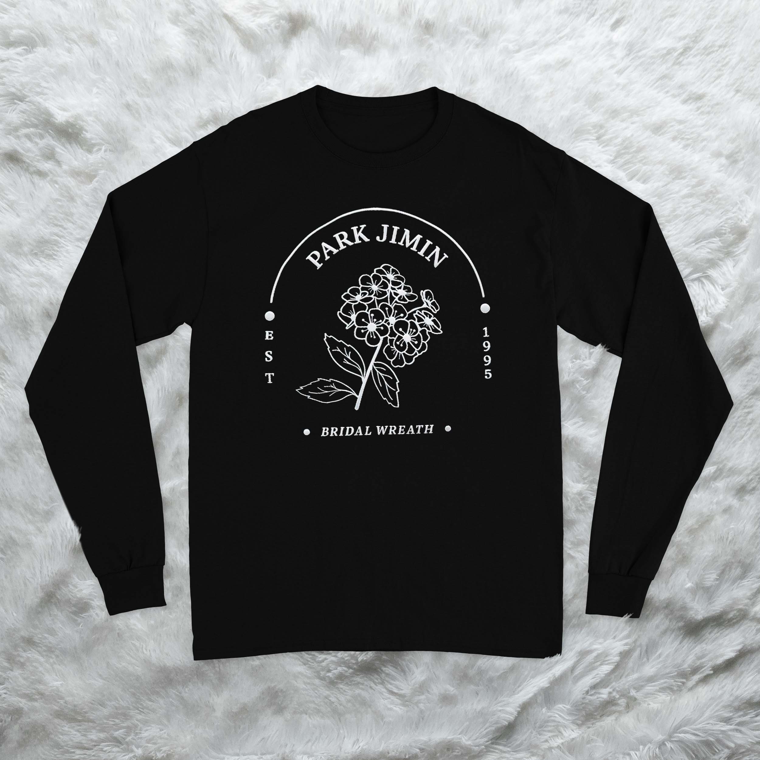 Jimin Birth Flower Shirt and Sweatshirt