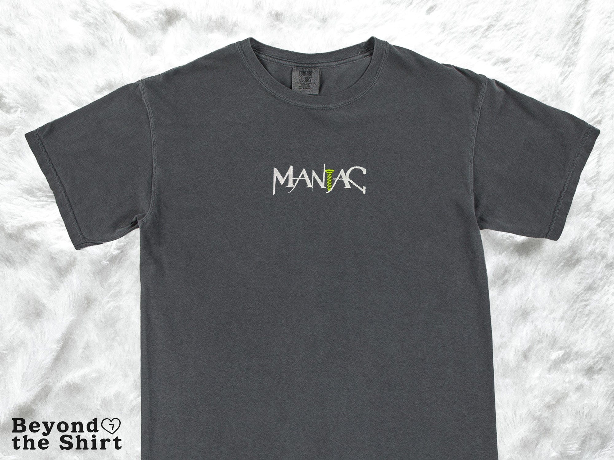 Maniac Embroidery Shirts and Sweatshirts