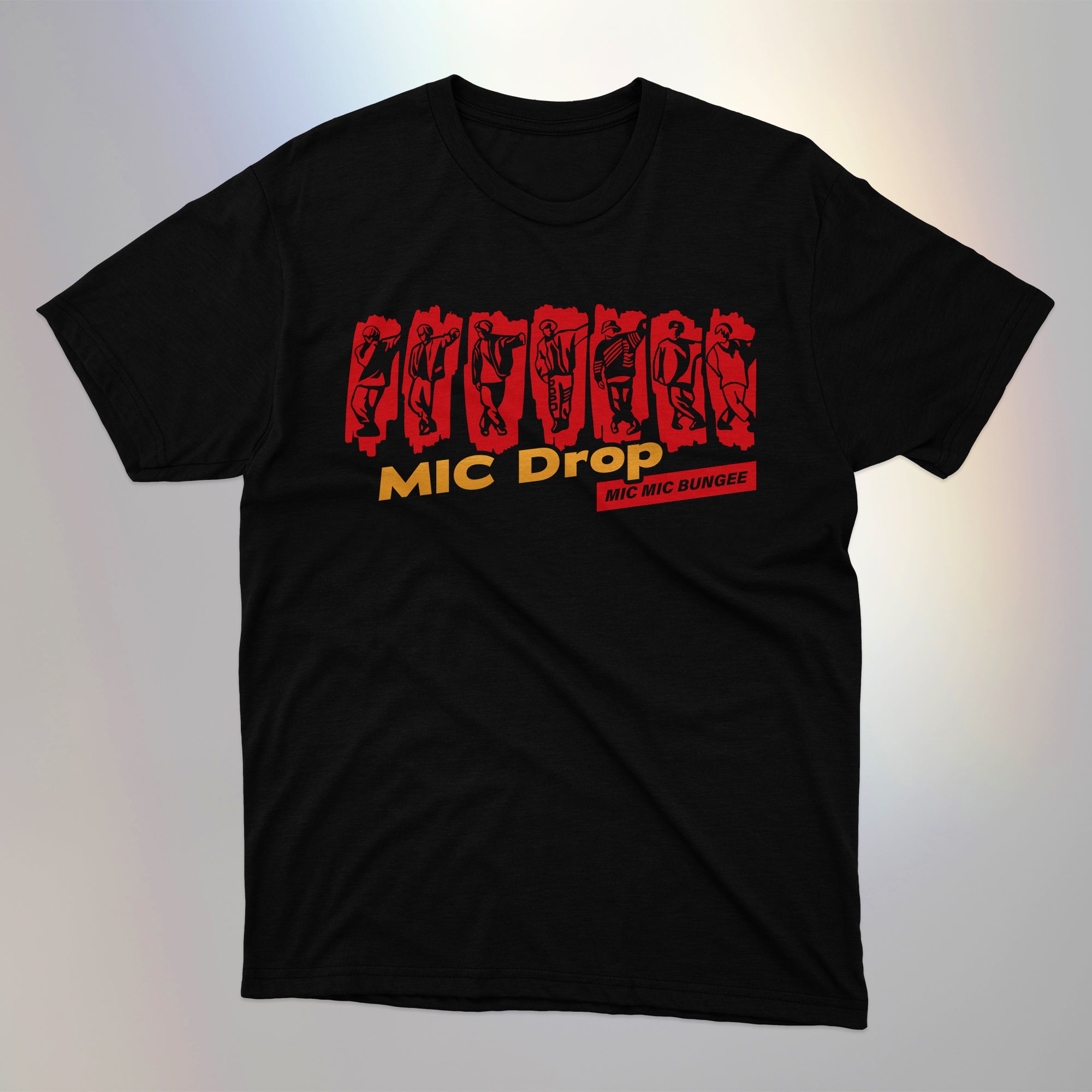 MIC Drop Gold Foil Shirts and Hoodies