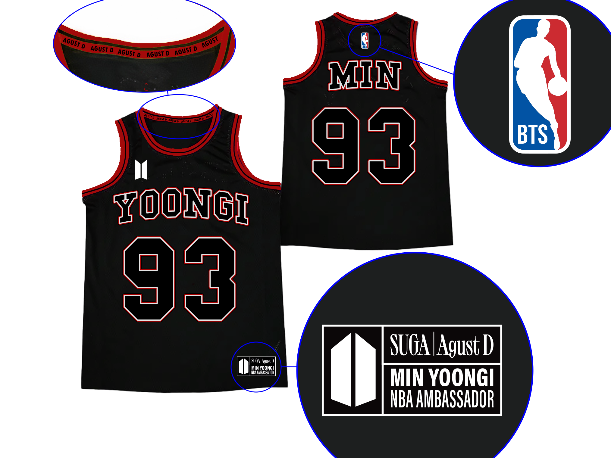 Min Yoongi Basketball Jersey | SECOND Order IN STOCK!