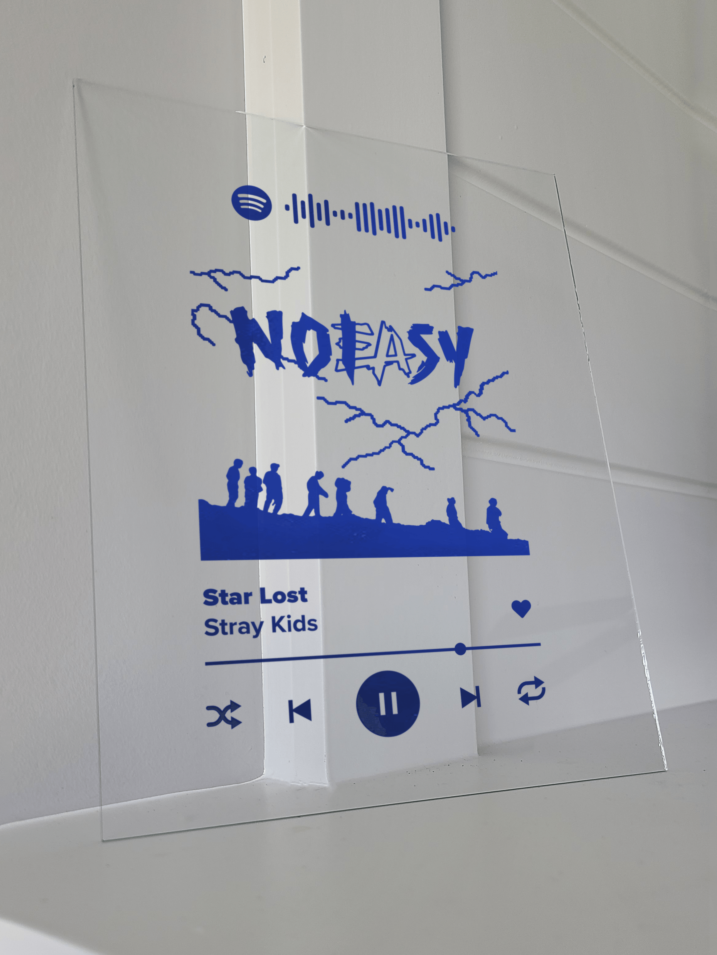 Kpop Spotify Acrylic Plaques