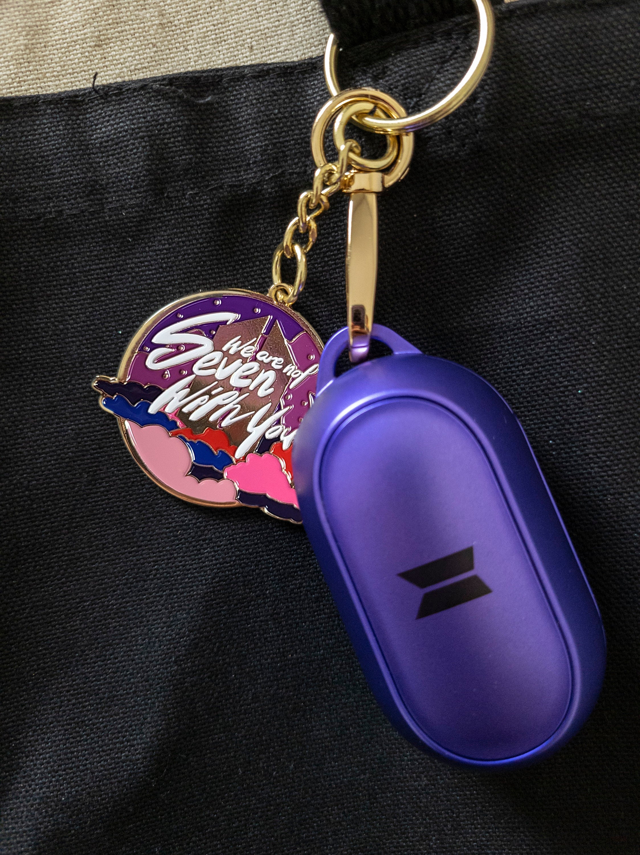 We are Not Seven With You Keychain
