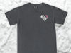 Maxident Heart Embroidery Shirts and Sweatshirts