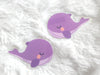 Load image into Gallery viewer, Purple Whale Ornaments